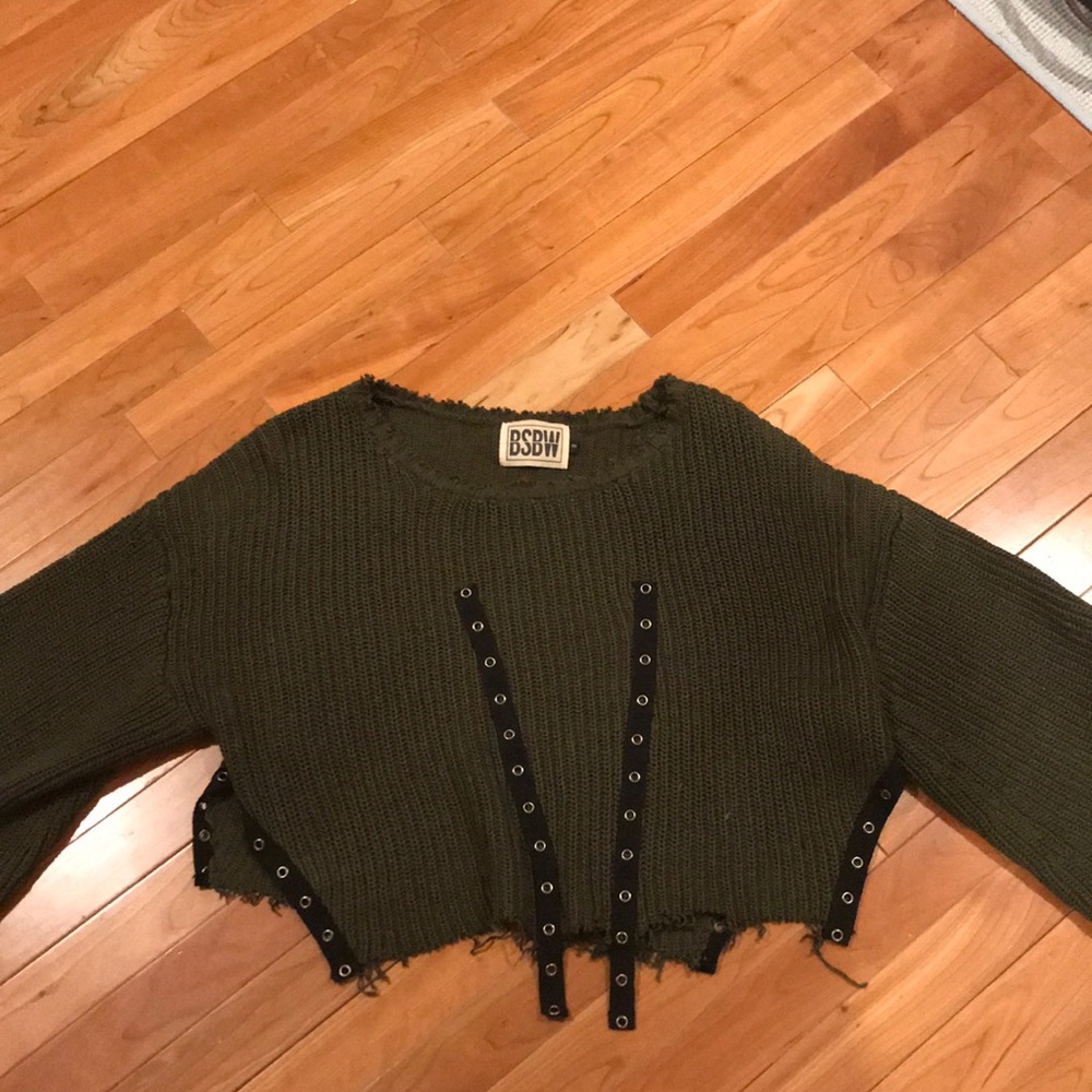 LF Army Green Sweater